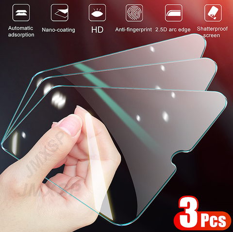 3Pcs Protective Glass For Redmi 8 8A 7 7A Film Screen Protector on the Xiaomi Redmi Note 9S 8T 8 7 9 Pro Max Tempered Glass ► Photo 1/6