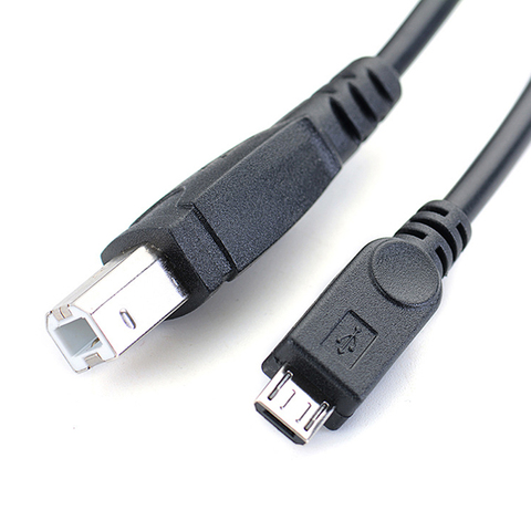 New 1m Micro USB Male To B Type Male Data OTG Cable For Mobile Tablet Printer ► Photo 1/6