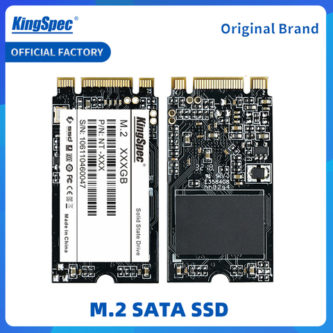 KingSpec m.2 SSD 2242 120GB 240gb 500gb HDD 2242mm NGFF SSD M2 SATA 1tb 2tb Hard Drive for laptop Jumper 3 pro prestigio 133 ► Photo 1/6