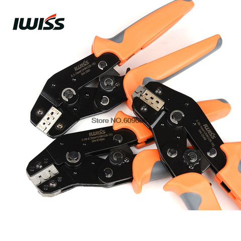 IWISS SN Series Ratchet Crimping tool Dupont XH2.54 ,PH2.0 2510 terminal Crimping Pliers Electrical SN-11011 SN-02C SN-06WFL ► Photo 1/3