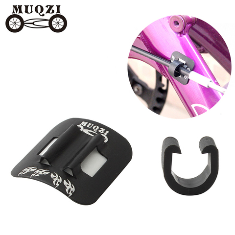 MUQZI Bike Shift Brake Line Cable Tube Fixed Clamp Frame Oil Tube  Buckle Guide Cable C Type Fixed Snap Clips MTB Road Bicycle ► Photo 1/6