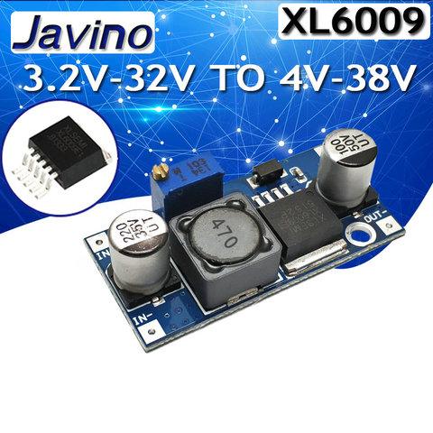 DC-DC Adjustable Step-up boost Power Converter Module XL6009 Replace LM2577 ► Photo 1/6