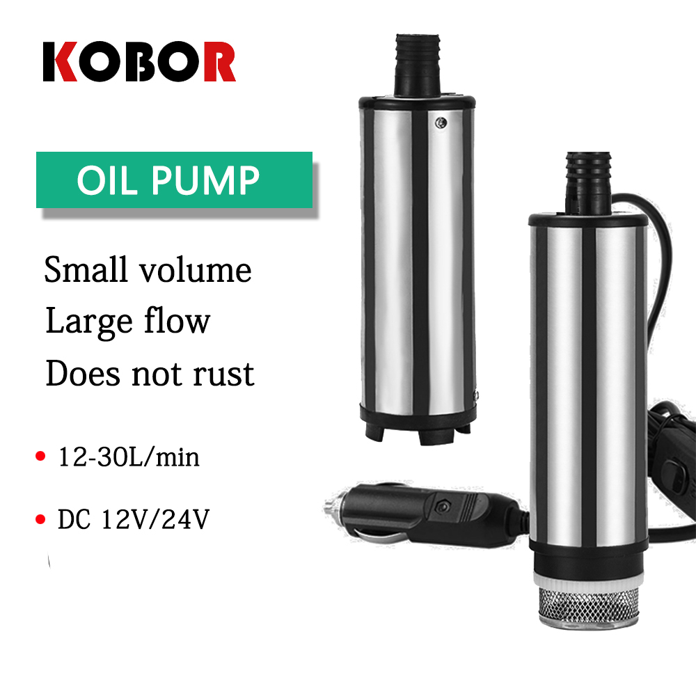 Fuel Transfer Pump Dc Electric Submersible Pump For Pumping Diesel Oil Water 
