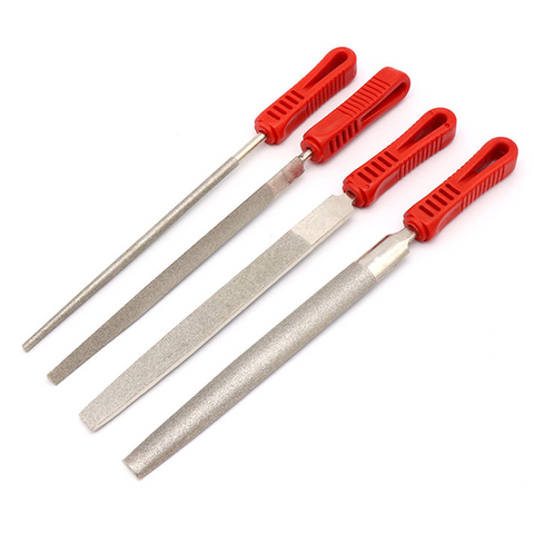 150mm/200mm/250mm/300mm Long Diamond Flat File Stone Jade ceramic Grinding Long Art Craft Flat Diamond File Grinding Tool ► Photo 1/4