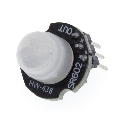 MH-SR602 MINI Motion Sensor Detector Module HC-SR602 Pyroelectric Infrared PIR kit sensory switch Bracket Diy With lens ► Photo 1/6
