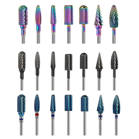 Tungsten Carbide Nail Drill Bit Cutter For Manicure Machine Electric Nail Drill Milling Cutter For Nail File Accessories ► Photo 1/6