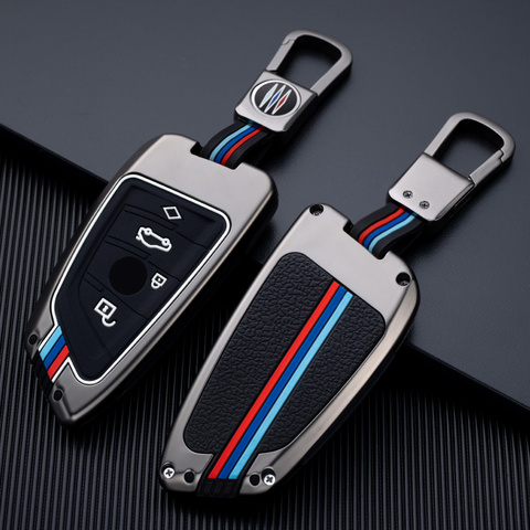 Zinc Alloy Car Key Case Cover Shell Protector for BMW X1 X3 X4 X5 F15 X6 F16 G30 7 Series G11 F48 F39 520 525 f30 118i 218i 320i ► Photo 1/6