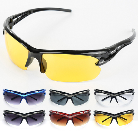 FAST SHIP Fashion Outdoors Sports Cycling Bicycle Bike Riding Men Sunglasses Eyewear Women Goggles Glasses UV400 Lens Sunglasses ► Photo 1/6