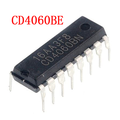 10pcs/lot   CD4060BE CD4060 4060 DIP16 IC best quality ► Photo 1/1