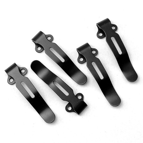 1PC Stainless Steel Pocket Knife Clip DIY Portable Folding Cutter Back Waist Clamp For 535 Blade Accessories ► Photo 1/6