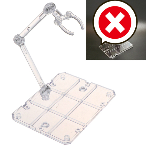 1Set Action Base Clear Display Stand for 1/144 HG/RG Gundam Figure Model Toy ► Photo 1/6