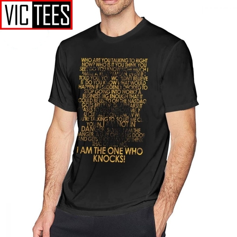 Mens Breaking Bad T Shirts Breaking Bad - Heisenberg T-Shirt Mens Big Tee Shirt Casual Funny 100% Percent Cotton Graphic Tshirt ► Photo 1/6