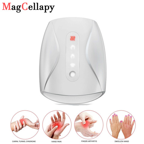 Electric Hand Massager Device Palm Finger Acupoint Wireless Massage with Air Pressure and Heat Compression For Women Beauty ► Photo 1/6