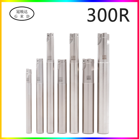 300r tool holder 300r C10 C12 C14 C15 C15.6 C16 C19 C20  rod Right angle 90 degree milling cutter arbor for APM1135 inserts ► Photo 1/6