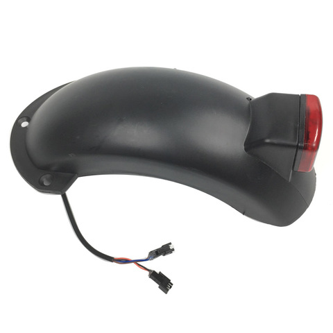 Plastic Mudguard Rear Fender for FLJ C11 T11 C10 Electric Scooter with rear brake light ► Photo 1/6