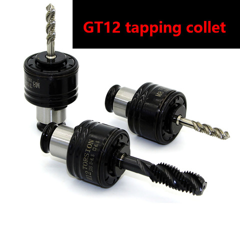 gt Tap holder Collet chuck GT12 M3 M4 M6 M10 Chuck Overload Protection ISO Standard anti-broken for CNC Machine Tapping ► Photo 1/6