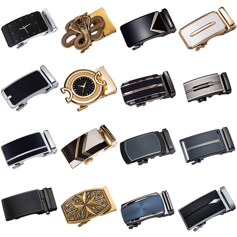 2022 New Famous Brand Fashion Designer Automatic Belt Buckles for Men Accessories Cowboy Leather Belt buckle without belt 35mm ► Photo 1/6