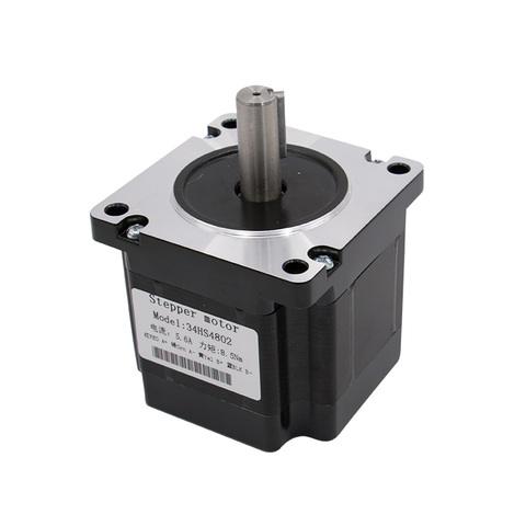 NEMA 34 CNC stepper motor 86x82mm 4.5N.m 5.5A  D14mm Nema34 stepping motor L=80mm 640Oz-in for CNC engraving machine 3D printer! ► Photo 1/3