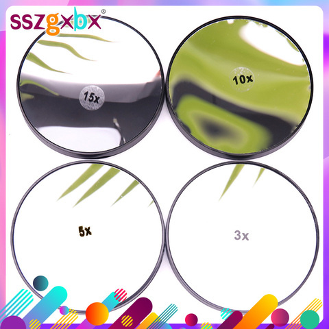 Makeup Mirror 3/5/10/15X Magnifying Mirror With Two Suction Cups Cosmetics Tools Round Mirror Magnification ► Photo 1/6