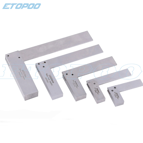 High carbon steel Angle Ruler Gauge 1 Grade Wide Base Angle Ruler 90 Degrees Square Tool Measurement Tool ► Photo 1/5