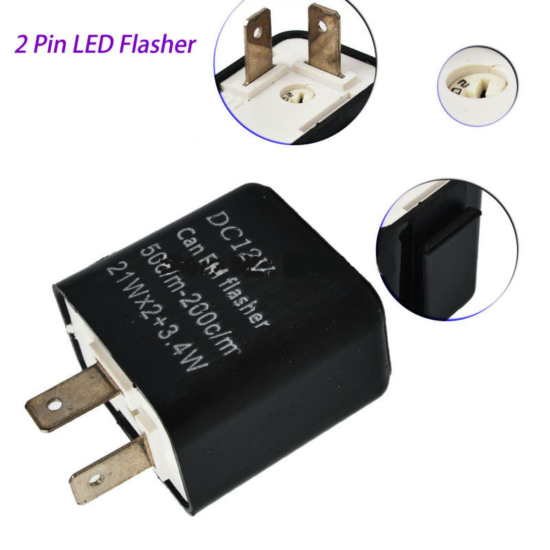 Parts Blinker Indicator Turn Signal Relay 1pcs Flasher Adjustable LED Light 