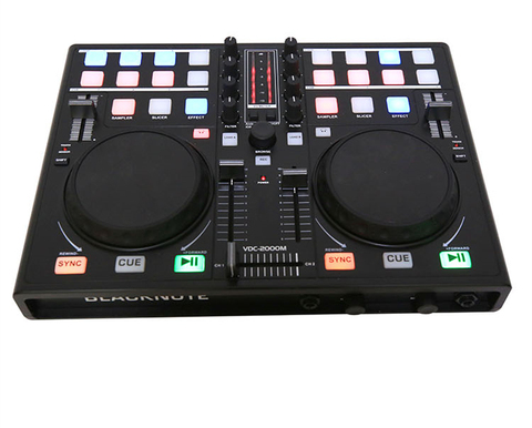 NEW BLACKNOTE DJ controller to play disc players Mixing MIDI controller computer sound mixer mixing console audio mixer ► Photo 1/3