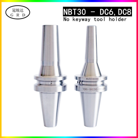 nbt30 no keyway High precision and high speed NBT30 dc knife shank dc6 dc8 60L 90l spindle dc chuck tool holder machining center ► Photo 1/6