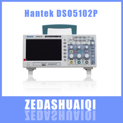 Hantek DSO5102P Digital Oscilloscope 100MHz 2Channels 1GSa/s Real Time sample rate USB host and device connectivity 7 Inch ► Photo 1/6