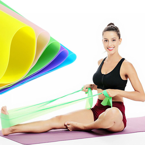 150-200cm TPE Yoga Resistance Bands Rubber Elastic Band Loops Fitness Exercise Pull Rope ► Photo 1/6