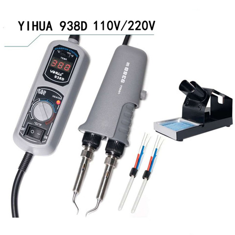 938D Mini Tweezers  YIHUA Soldering Station Portable 110v 220v YIHUA Soldering Station for Soldering Tongs ► Photo 1/4