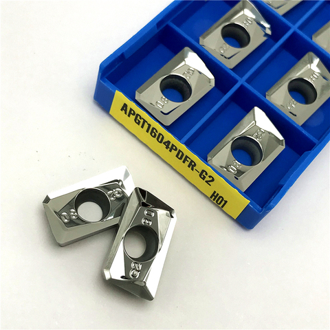 APGT1604 PDFR G2 H01milling insert Aluminum Alloy Turning Tool Cutting tool CNC metal Lathe Tools APKT 1604 turning insert ► Photo 1/5