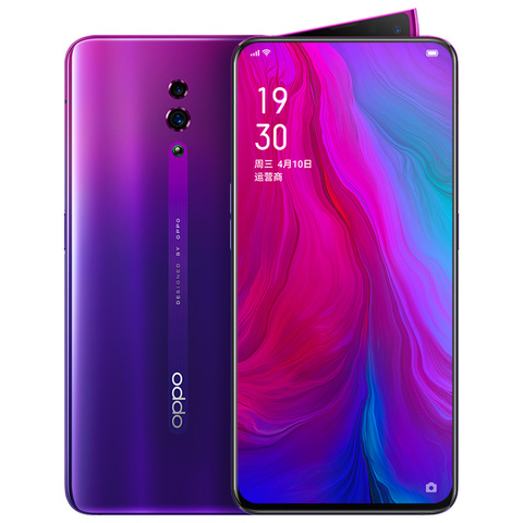 Stock New Original OPPO Reno Smart phone Android 9.0 Octa Core 3 Cameras 48MP+5MP 3765mAh 6.4 inch NFC 2340*1080 Fingerprint ID ► Photo 1/6