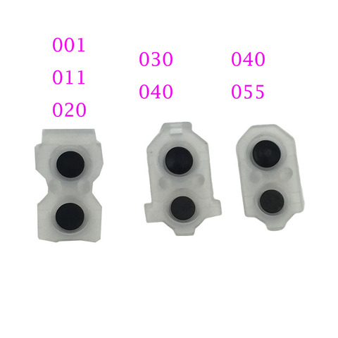 50SETS=100PCS For PS 4 JDS030  040 050 055 001 011 L2 R2 L1 R1  Rubber Conductive Pads For PS4 Controller Silicon Rubber Buttons ► Photo 1/6