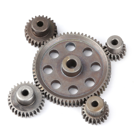 Motor Pinion Grey Main Gear 64T 11181 Unlimited Steel Teeth 21T Truck Metal Diff 1/10 RC Parts 5 Styles HSP RC Tools 11184 ► Photo 1/6