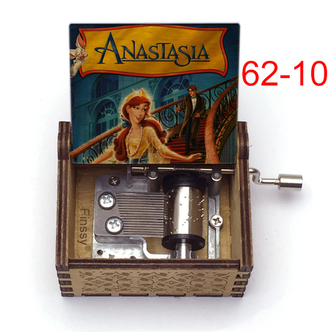 Wooden Anastasia Music Box music theme once upon a December Birthday Gift childrens Valentine's day family friends gifts ► Photo 1/6