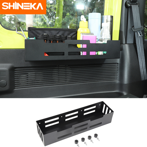 SHINEKA Stowing Tidying For Suzuki Jimny Car Trunk Side Door Storage Bracket Organizer Accessories For Suzuki Jimny 2022 ► Photo 1/6