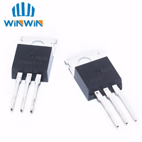 10PCS MJE13007  J13007-1 J13007-2 E13007 TO-220 computer switching supply ► Photo 1/1