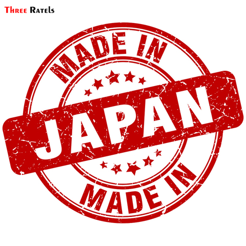 Three Ratels TRL701# 12x10cm funny car stickers make in japan seal PVC auto     and decals styling removable ► Photo 1/6