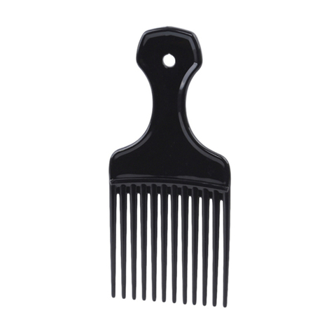 1 Piece Wide Teeth Brush Pick Comb Fork Hairbrush Insert Hair Pick Comb Plastic Gear Comb For Curly Afro Hair Styling Tools ► Photo 1/6