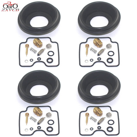 4set motorcycle carburetor repair kit for FAZER FZ-1 FZS1000 2001-2005 FZS 1000 FZ1 Plunger diaphragm parts ► Photo 1/1