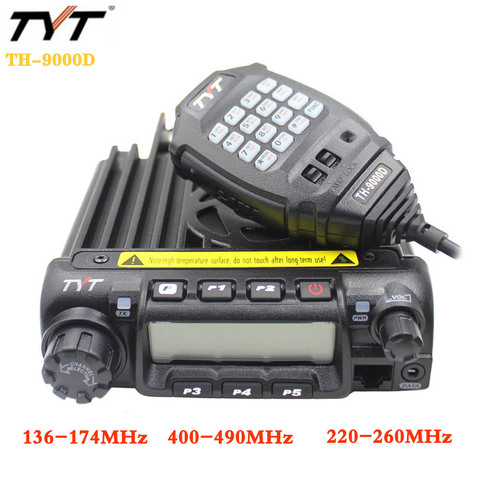 2022 Latest Version TYT TH-9000D Mobile Radio 200CH 60W Super Power High / Mid / Low selectable power Walkie Talkie ► Photo 1/4