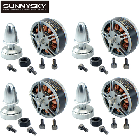 4pcs/lot Sunnysky V2806 400KV/650KV disc motor for RC model aircraft quadcopter multi-rotor drone accessories ► Photo 1/1