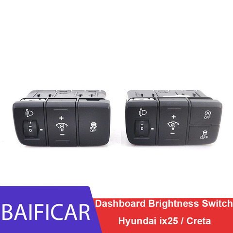 Baificar Brand New Genuine Dashboard Brightness Switch Fog Lamp Headlamp Trim 93300-C9000 93300-C9500 For Hyundai ix25 / Creta ► Photo 1/6