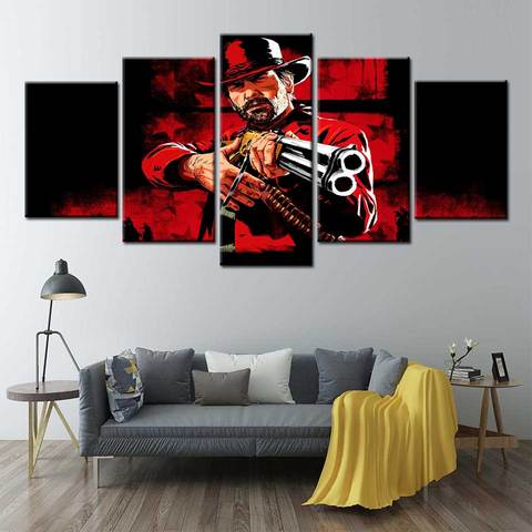 Red Dead Redemption - Arthur Morgan Canvas - Canvas Art