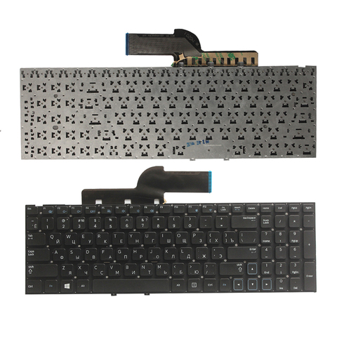 NEW Russian  Keyboard for Samsung NP300E5C 300E5C NP300E5X 300E5X  RU lsptop  Keyboard No Frame black ► Photo 1/5