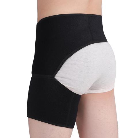 TENBON Thigh Groin Hip Support Arthritis Protector Hip Thigh Pain Relieve Thigh Groin Strain Prevent（Left/right/M/L)） ► Photo 1/6