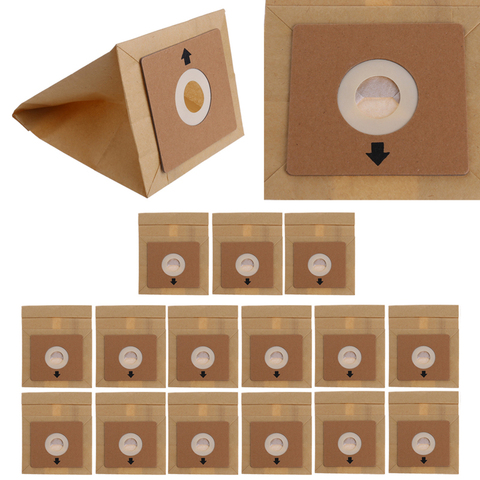 15Pcs Vacuum Cleaner Dust Paper Bags 100*110mm Diameter 50mm Accessories Parts ► Photo 1/6