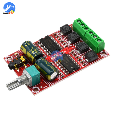 YDA138-E Amplifier Board Class D 2*20W Digital HIFI Stereo Power AMP Sound Board Subwoofer DIY Kit XH-M531 ► Photo 1/6