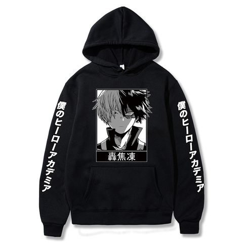 Anime My Hero Academia Hoodie Shoto Todoroki Pullover Sweatshirts Boku No Hero Academia Sweatshirt Hoodies Tops ► Photo 1/6