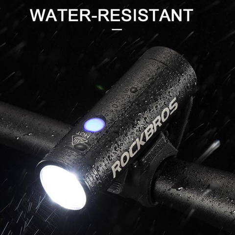 New ROCKBROS Bike Light 800LM Bicycle Headlight Rechargeable Flashlight IPX6 Waterproof MTB Road Cycling Front Lamp V9C R1 Light ► Photo 1/6